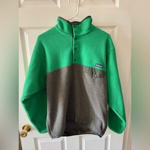 Vintage Patagonia Green Fleece Synchilla
